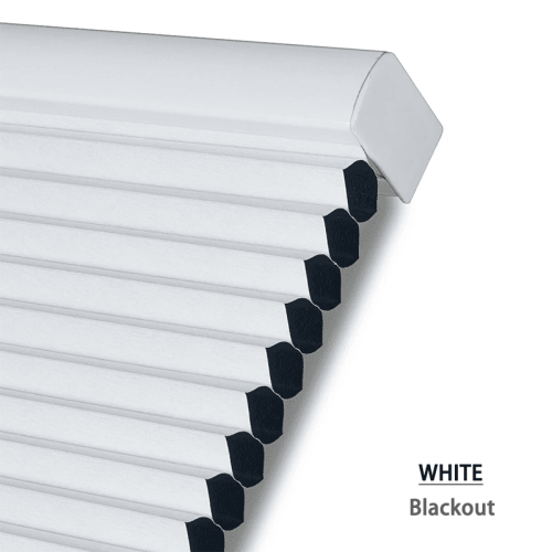 WELLSOURCE Cellular Shades  Honeycomb Blinds Blackout for Windows Bed Room, Office Custom Size